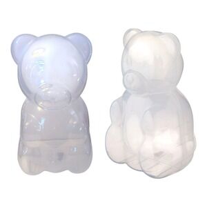 Way to Celebrate Gummy Bear Container Clear Plastic 16" Valentine's Day 2026